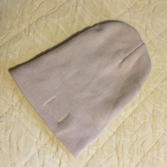 Cream Beanie - Picture 4 of 5
